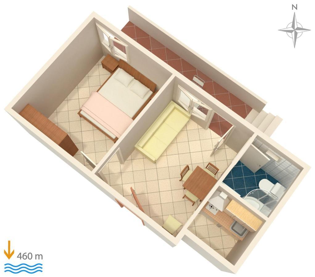 Apartments With A Parking Space Vodice - 2995 Экстерьер фото