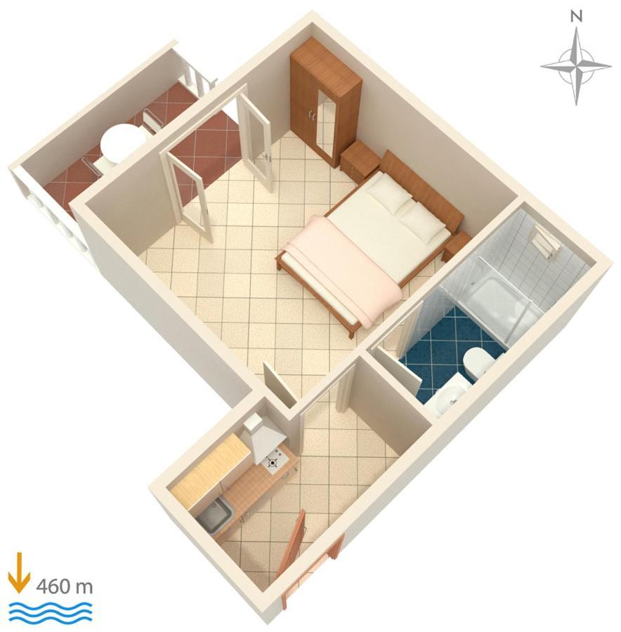 Apartments With A Parking Space Vodice - 2995 Экстерьер фото