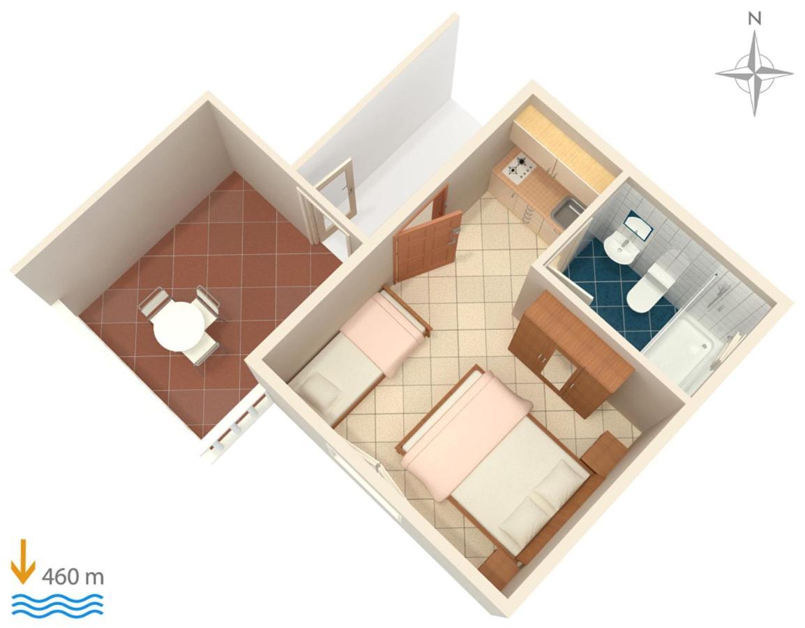 Apartments With A Parking Space Vodice - 2995 Экстерьер фото